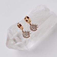 Boise Atelier Sun Steel Earring | Çelik Küpe