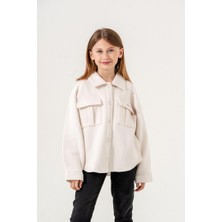 Kız Çocuk Cepli Gömlek G3135