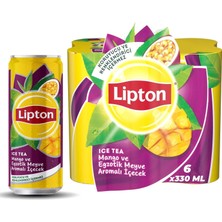 Lipton Soğuk Çay Mango 330 ml x 6 Adet