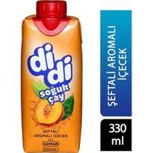 Çaykur Didi Şeftali Aromalı Soğuk Çay Kutu 330 ml