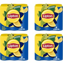 Lipton Soğuk Çay Limon 330 ml x 24 Adet