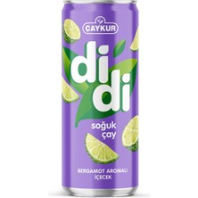 Çaykur Didi Bergamot Aromalı Soğuk Çay 330 ml x 24 Adet