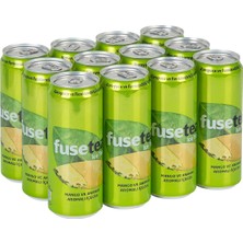 Fuse Tea Mango ve Ananas Aromalı Soğuk Çay 330 ml x 12 Adet