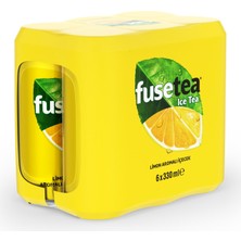 Fuse Tea Limon Aromalı Soğuk Çay 330 ml x 6 Adet