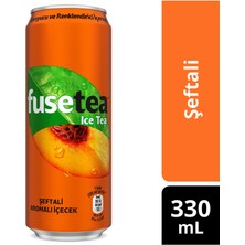 Fuse Tea Şeftali Aromalı Soğuk Çay 330 ml x 6 Adet