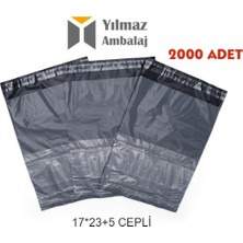 Ambalaj İstanbul 17*23+5 Cepli Kargo Poşeti 2000 ADET