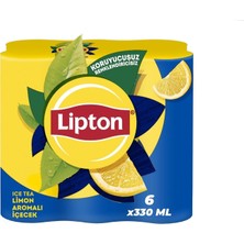 Lipton Soğuk Çay Limon 330 ml x 6 Adet