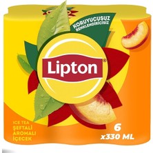 Lipton Soğuk Çay Şeftali 330 ml x 6 Adet