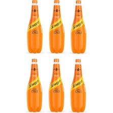 Schweppes Mandalina Aromalı Gazlı Içecek 1 lt x 6 Adet