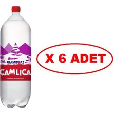 Çamlıca Frambuaz Aromalı Gazoz 2,5 lt x 6 Adet