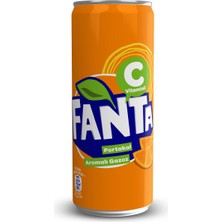 Fanta Portakal Aromalı Gazoz 330 ml x 24 Adet