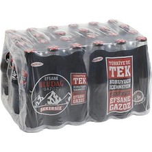 Uludağ Efsane Gazozu Şekersiz 250 ml x 24 Adet