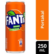 Fanta Portakal Aromalı Gazoz 250 ml