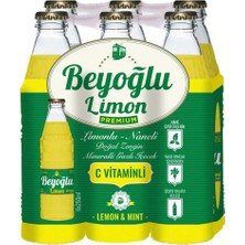 Beyoğlu Gazozu Limonlu 250 ml x 6 Adet