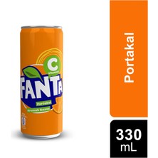 Fanta Portakal Aromalı Gazoz 330 ml x 6 Adet