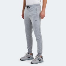 Slazenger OLUFTEN I Erkek Slim Fit Eşofman Altı Gri