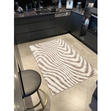 Rugs Modern Gri Krem Çapraz Modern Dokuma Taban Halı MIRAVIP481