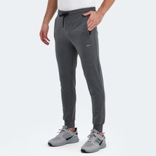 Slazenger OLUFTEN I Erkek Slim Fit Eşofman Altı Koyu Gri