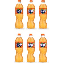 Fanta Portakal Aromalı Gazoz 1 lt x 6 Adet