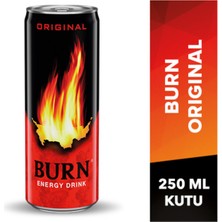 Burn Enerji Içeceği Orijinal 250 ml x 12 Adet