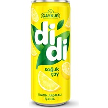 Çaykur Didi Limon Aromalı Soğuk Çay 250 ml x 24 Adet