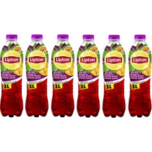 Lipton Soğuk Çay Mango 1 lt x 6 Adet