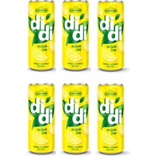 Çaykur Didi Limon Aromalı Soğuk Çay 330 ml x 6 Adet