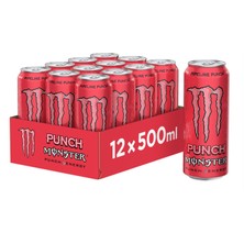 Monster Energy Pipeline Punch Enerji Içeceği 500 ml x 12 Adet