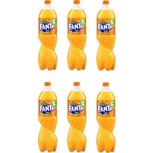 Fanta Portakal Aromalı Gazoz 1,5 lt x 6 Adet