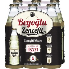 Beyoğlu Gazozu Zencefilli 250 ml x 6 Adet