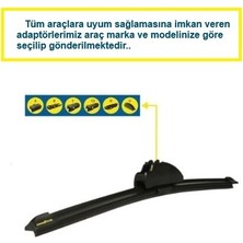 Goodyear Abarth 124 Spider 348 2016- Silecek Süpürgesi Ön Muz Tipi 450MM+480MM