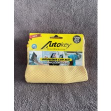 Autokey Mikrofiber Cam Bezi 50X70 cm (Sarı) 1 Adet