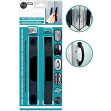 Ramdet 10-6 mm Cam Duşakabin Kolu Hilal Duşakabin Kolu Siyah Ay Duşakabin Cam Kapı ve Kabin Kolu