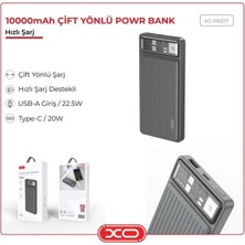 Xo 22.5W Quick Hızlı Usb-C Type-C USB Çift Çıkışlı 10000 Mah Taşınabilir Şarj Aleti Powerbank PR217