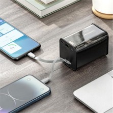 Xo 22.5W Type-C Iphone Uyumlu Çift Kablolu Usb-C 20000 Mah Taşınabilir Şarj Aleti Powerbank PB307