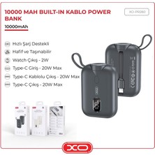 Xo 20W Type-C Watch Iphone Android Uyumlu Kablosuz Wireless 10000 Mah Powerbank Şarj Aleti PR260