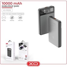 Xo 22.5W Pd Hızlı USB Type-C Wireless Kablosuz Taşınabilir 10000 Mah Şarj Aleti Powerbank PR218