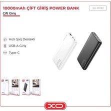 Xo 2.1A Fast Hızlı USB Çıkışlı Micro Type-C Girişli 10000 Mah Taşınabilir Şarj Aleti Powerbank PR182