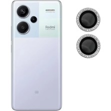 Xiaomi Redmi Note 13 Pro+ Plus - 5g Uyumlu Kristal Taşlı Kamera Lens Koruyucu