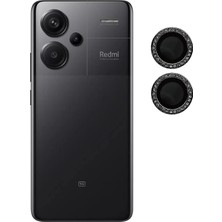 Xiaomi Redmi Note 13 Pro+ Plus - 5g Uyumlu Kristal Taşlı Kamera Lens Koruyucu