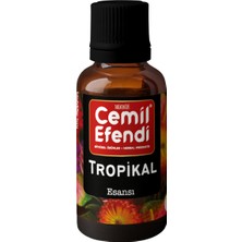 Cemil Efendi Tropikal 10 ml Esansiyel Uçucu Buhurdanlık Yağı Difüzör Esansı Oda Kokusu 10 ml