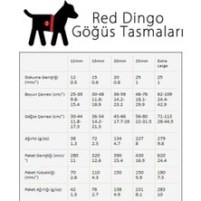 Red Dingo Classic Köpek Göğüs Tasması Pembe 15 mm