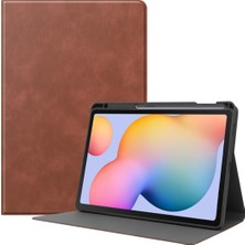 Dgplz Store Samsung Galaxy Tab S6 Lite P610 / P615 Için Tablet Deri Kılıf (Yurt Dışından)