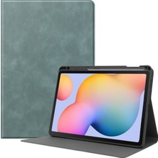 Dgplz Store Samsung Galaxy Tab S6 Lite P610 / P615 Için Tablet Deri Kılıf (Yurt Dışından)