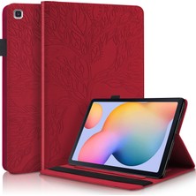 Dgplz Store Samsung Galaxy Tab S6 Lite P610 Için Deri Kılıf (Yurt Dışından)