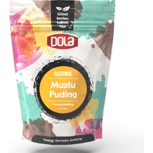 Dola Glutensiz Çilekli Ve Muzlu Puding 2'li Set 100 gr X 2 Adet