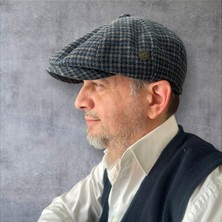 Serpilce Tasarım Erkek Ingiliz Model Kasket Şapka