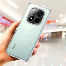 Prolysus Xiaomi Redmi Note 14 Pro+Plus Kılıf Şeffaf Yumuşak Silikon Arka Kapak Kılıfı