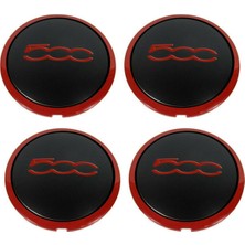 Kigiwaa 4 Adet 133MM Jant Kapağı 500C 500L Tekerlek Merkezi Hub Caps Amblem Etiket 68078419AC 68078421AC 51884863 (Yurt Dışından)
