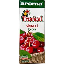 Aroma Tropical Vişneli Içecek 200 ml x 27 Adet